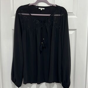 Maurices Black Blouse